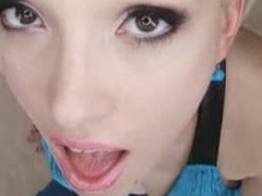 Arryn has returned and this babe is craving some semen. This Babe explains to me that that babe has a cum addiction and this babe really needs a quick fix. This Babe starts bobbing on my pecker until her wet crack is leaking wet. Gear up I slide my dong into